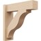 Ekena Millwork 5 1/2-in W x 18-in D x 18-in H Funston Block Rough Cedar Woodgrain TimberThane Outlooker, Primed Tan OUTUR055X18X18FST44RCPR - alternate 1